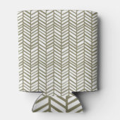 Grappige Deez Nuts met visgraat Blikjeskoeler (Achterkant)