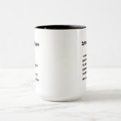Grappige definitie cadeaus voor softwareontwikkela mok (Midden)