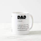 Grappige definitie papa mok (Voorkant rechts)