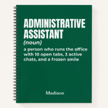 Grappige definitie van administratief assistent (W