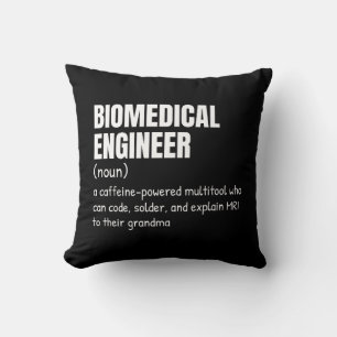 Grappige definitie van biomedisch ingenieur kussen