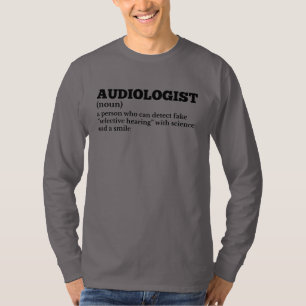 Grappige definitie van de gehoorarts t-shirt