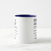 Grappige definitie van een Executive Assistant Mok (Midden)