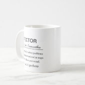 Grappige definitie van HR-directeur Koffiemok (Voorkant links)