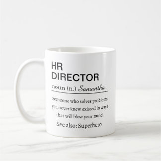 Grappige definitie van HR-directeur Koffiemok
