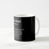 Grappige definitie van nefroloog koffiemok (Voorkant rechts)
