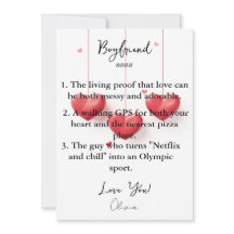 Grappige definitiekaart voor vriend