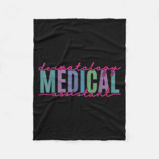 Grappige dermatologie medische instant verpleegste fleece deken