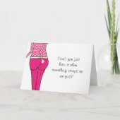 Grappige dertigste of OM HET EVEN WELKE TIJD voor Kaart (Voorkant)