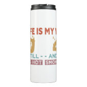 Grappige design tuimelaar voor mama thermosbeker (Achterkant)