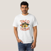 Grappige Design voor Taco Fans T-shirt (Voorkant volledig)