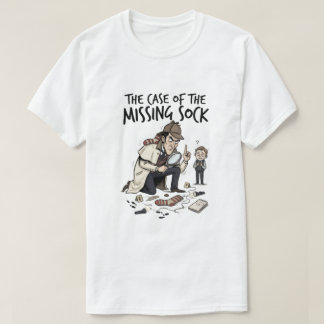 Grappige Detective Cartoon T-shirt