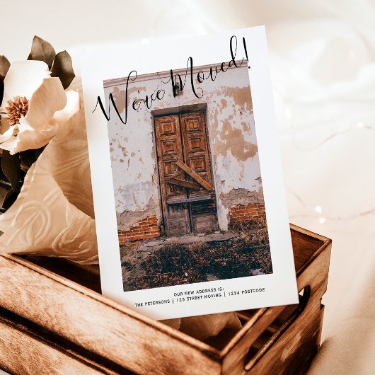 grappige deur bewegende aankondiging Upload foto