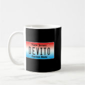 Grappige Devito New Jersey Italiaans-Amerikaanse N Koffiemok (Links)