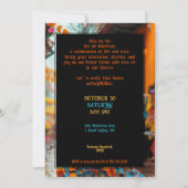 💀 Grappige Día de Muertos Party Uitnodiging (Achterkant)