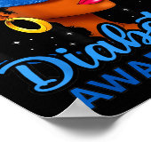 Grappige Diabetes Bewustzijn Maand Zwarte Vrouwen  Poster (Hoek)