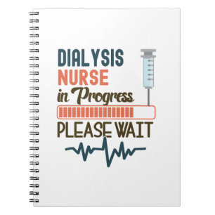 Grappige Dialyse Verpleegkundige Gift Dialyse Verp Notitieboek
