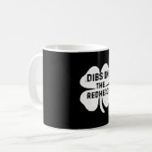 Grappige Dibs op de roodharige voor St Patricks Da Koffiemok (Voorkant links)