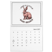 Grappige dieren geïnspireerde kalender (Mar 2027)