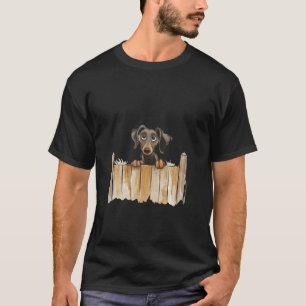 grappige dieren geweldige hond dachshund t-shirt