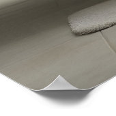 Grappige dieren in bad poster (Hoek)