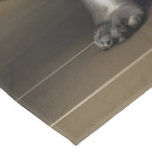 Grappige dieren in badkamer tafelkleed (Gekanteld)