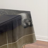 Grappige dieren in badkamer tafelkleed (Voorbeeld)
