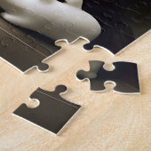 Grappige dieren in de badkamer legpuzzel (Zijkant)