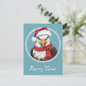 Grappige dieren Kerstfavorieten - Eagle 2 Briefkaart (Staand voorkant)