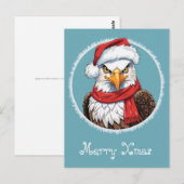 Grappige dieren Kerstfavorieten - Eagle 2 Briefkaart (Voorkant / Achterkant)