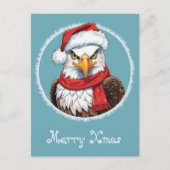 Grappige dieren Kerstfavorieten - Eagle 2 Briefkaart (Voorkant)