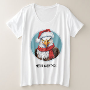 Grappige dieren Kerstfavorieten - Eagle 2 Grote Maat T-shirt