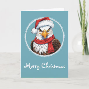 Grappige dieren Kerstfavorieten - Eagle 2 Kaart
