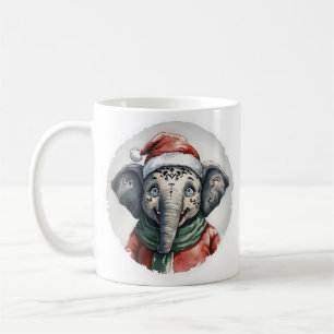 Grappige dieren Kerstfavorieten - Elephant 2 Koffiemok