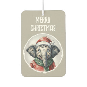 Grappige dieren Kerstfavorieten - Elephant 2 Luchtverfrisser