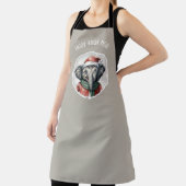 Grappige dieren Kerstfavorieten - Elephant 2 Schort (Insitu)