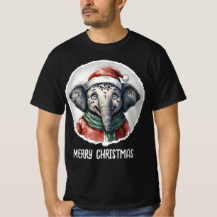 Grappige dieren Kerstfavorieten - Elephant 2 T-shirt