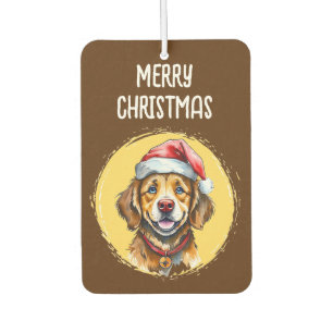 Grappige dieren Kerstfavorieten - Hond 1 Luchtverfrisser