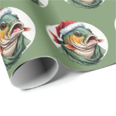 Grappige dieren Kerstfavorieten - Karper 1 Cadeaupapier (Rol Hoek)