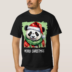 Grappige dieren Kerstfavorieten - Panda 1 T-shirt