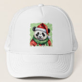 Grappige dieren Kerstfavorieten - Panda 1 Trucker Pet (Voorkant)