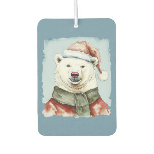 Grappige dieren Kerstfavorieten - Polar Beer 1 Luchtverfrisser