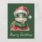 Grappige dieren Kerstfavorieten - Schildpad 2 Briefkaart (Voorkant)