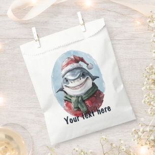 Grappige dieren Kerstfavorieten - Shark 1 Bedankzakje