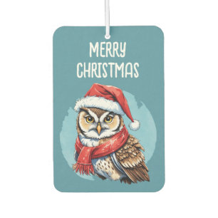 Grappige dieren Kerstfavorieten - Uil 1 Luchtverfrisser