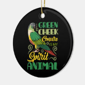 Grappige Dieren Moppige Vogels Keramisch Ornament (Links)