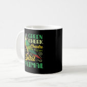 Grappige Dieren Moppige Vogels Koffiemok (Voorkant links)
