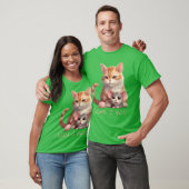 Grappige dieren muizen en kat t-shirt (Unisex)
