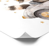 Grappige dieren race auto's 2e verjaardag welkom poster (Hoek)