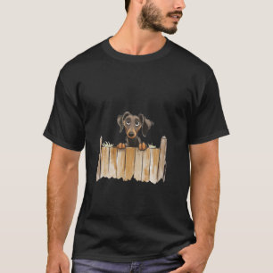 Grappige dieren Verbazingwekkende hond teckel T-shirt
